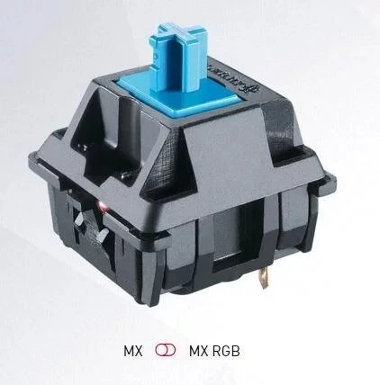 JEDEL KL-160 - CLAVIER GAMING MÉCANIQUE FILAIRE - BLUE SWITCH - RGB LIGHTING - 90% - QWERTY