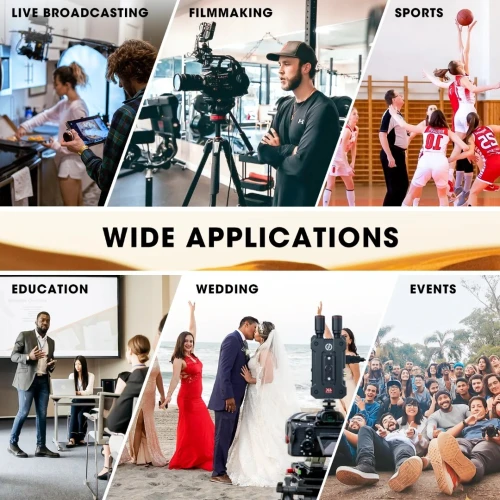 HOLLYLAND MARS 4K - SYSTÈME DE TRANSMISSION VIDÉO SANS FII 4K - 20MBPS - 150M FPS -HDMI & SDI -BLACK