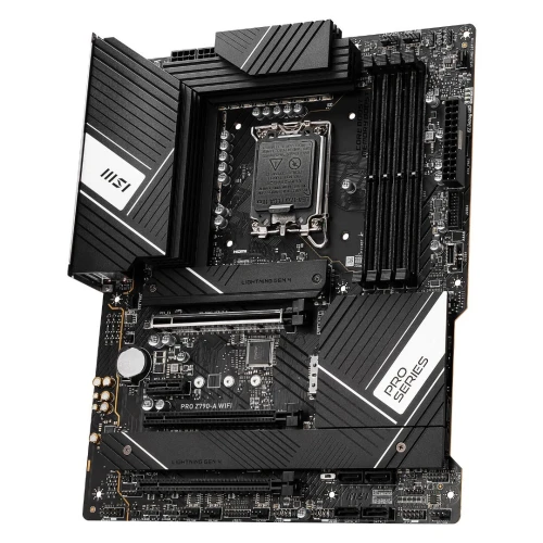 MSI PRO Z790-P WIFI - CARTE MÈRE ATX - SOCKET INTEL LGA1700 - 4 X DDR5 - 4 X M.2 PCIE 4.0- WI-FI 6E - BLACK