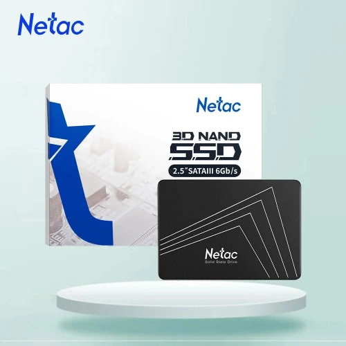 NETAC 3D NAND 512GB - DISQUE DUR INTERN SSD SATA III 6 GB/S - SUPER FAST - 530MBS - BLACK