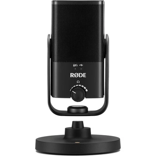 RODE NT-USB MINI MICROPHONE À CONDENSATEUR - DIRECTIVITÉ CARDIOÏDE - USB-C - SORTIE CASQUE - FILTRE ANTI-POP