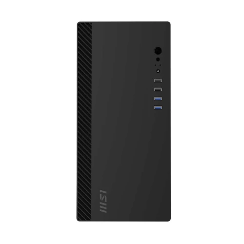 MSI PRO SHIELD M100P - BOITIER PC GAMING MICRO-ATX - AIRFLOW - ACIER PANNEAU LATÉRAL - BLACK