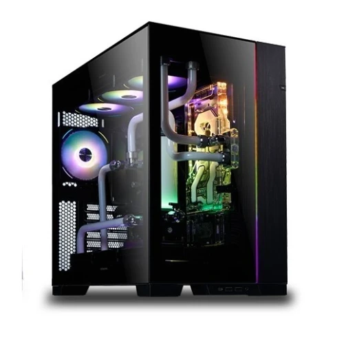 LIAN LI O11 DYNAMIC EVO - BOITIER MOYEN TOUR 360MM - E-ATX - ALUMINIUM ET VERRE TREMPÉ - BLACK