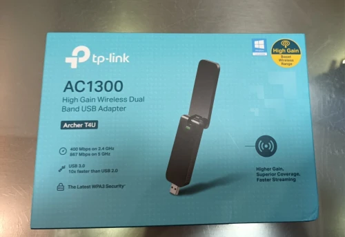 TP-Link Archer T4U Clé WiFi AC 1300Mbps - adaptateur USB wifi 