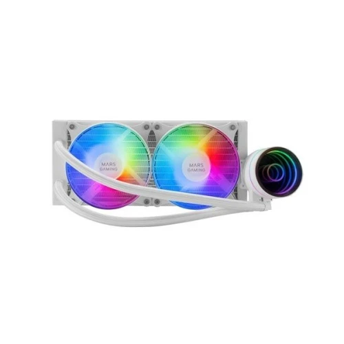 WATER COOLING MARS GAMING ML-ONE240 RGB - MULTI SOCKET - FRGB - TDP 250W - INFINITY MIRROR - WHITE