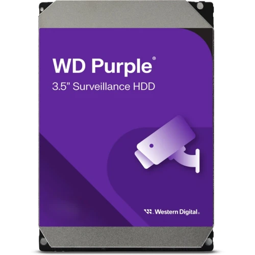 WD PURPLE 2TB SURVEILLANCE - DISQUE DURE HDD 3,5" - SATA 6GB/S - 5400 RPM - 64Mo - WD23PURZ