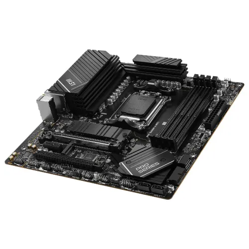 MSI PRO B650M-A WIFI - MICRO ATX AM5 - 4X DDR5 - M.2 PCIE 4.0  - PCIE 4.0 - LAN 2.5 GBE - WI-FI 6E