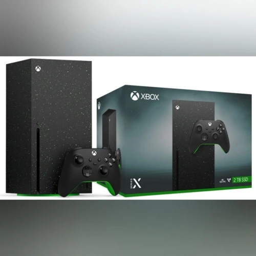 XBOX SERIE X GALAXY EDITION 2TB - CONSOLE DE JEUX - 4K UHD - 120HZ - SSD 2TO - MANETTE INCLUSE - 120 FPS - BLACK