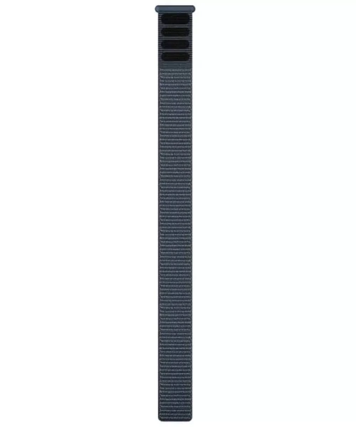 BRACELET GARMIN ULTRAFIT NYLON STRAP 22MM - QUICK RELEASE - BRACELET SPORT PREMIUM - NYLON TISSÉ - GRANITE BLUE