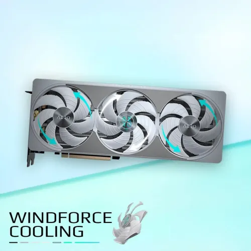 GIGABYTE GEFORCE RTX 5080 AERO OC SFF - 16G GDDR7 -G-SYNC - DLSS4 AI - RAY TRACING - HDMI/DP -WHITE 