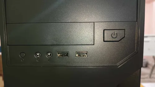 Boitier Reaction 6502 Micro ATX Case + Combo Reaction Clavier Souris KM300 - Alimentation 200W