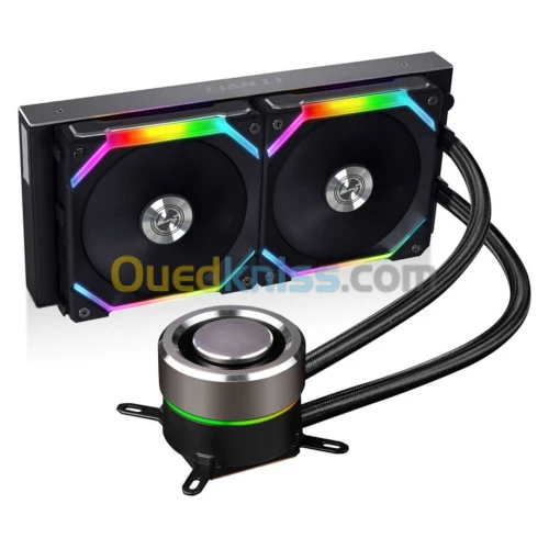 Lian LI GALAHAD AIO 240 RGB UNI Fan SL120 Edition Noir 