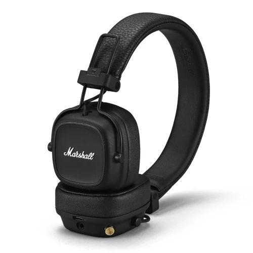 MARSHALL MAJOR IV NOIR - CASQUE SUPRA-AURAL SANS FIL - BLUETOOTH 5.0 - AUTONOMIE 80H - DESIGN PLIABLE - BLACK