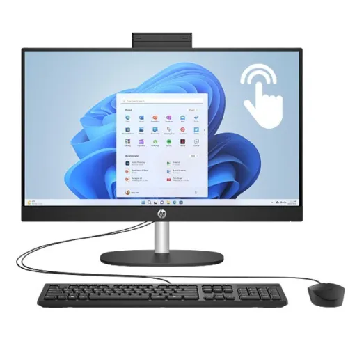 HP ALL IN ONE - 24-CR0066NK - I3-1315U -8GO - 512GO- 24" FHD TACTILE - WIN11 - CLAVIER+SOURIS -BLACK