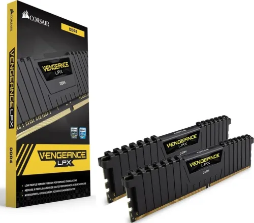 CORSAIR VENGEANCE LPX - 32GB DDR4 -2 BARRETTES DE 16GO - NON RGB - 3600MHZ - CL18 - AMD/INTEL -BLACK
