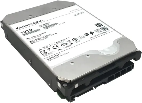 WD Ultrastar DC HC520 - 12TB Disque dur serveur 3.5" 12 To 7200 RPM 256 Mo SATA 6Gb/s