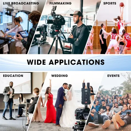 HOLLYLAND MARS 4K - SYSTÈME DE TRANSMISSION VIDÉO SANS FII 4K - 20MBPS - 150M FPS -HDMI & SDI -BLACK