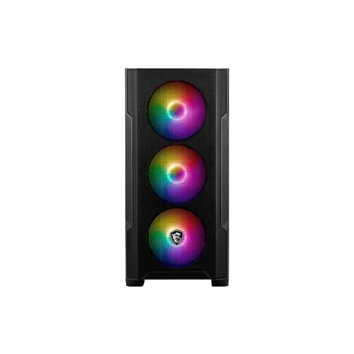 MSI MAG FORGE M100A - BOITIER MOYEN TOUR - ATX / mATX / Mini-ITX - PANNEAU EN VERRE TREMPE - ARGB