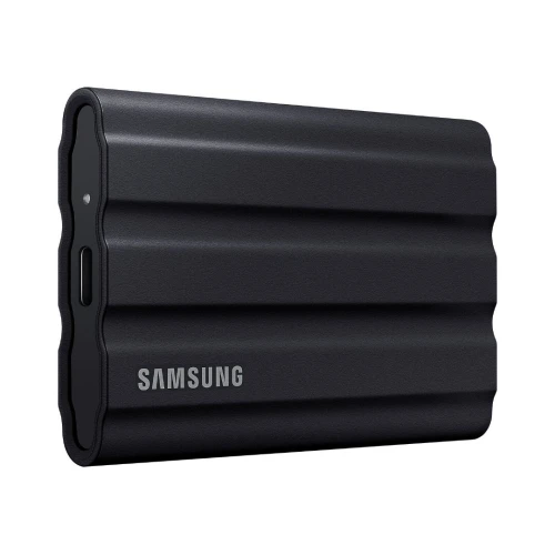 SAMSUNG SSD PORTABLE T7 SHIELD 1TO - DISQUE DURE EXTERNE - TYPE C- 1050 MO/S - ETANCHE - BLACK