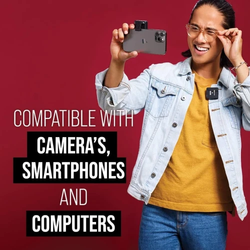 RODE WIRELESS GO II DUAL CHANNEL SYSTÈME DE MICROPHONE NUMÉRIQUE SANS FIL COMPACT AVEC MICRO