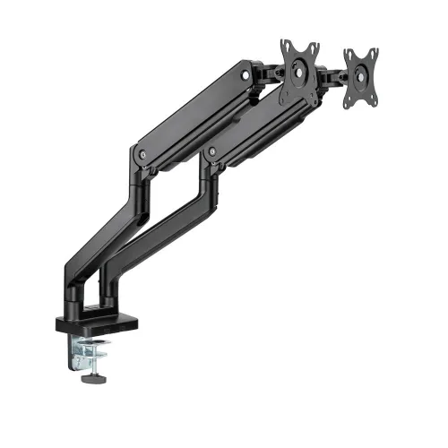 SUPPORT ECRAN TWISTED MIND - TM-60-C012 - DUAL MONITOR - 17"- 35" - ALUMINIUM - Up to16 kg - USB