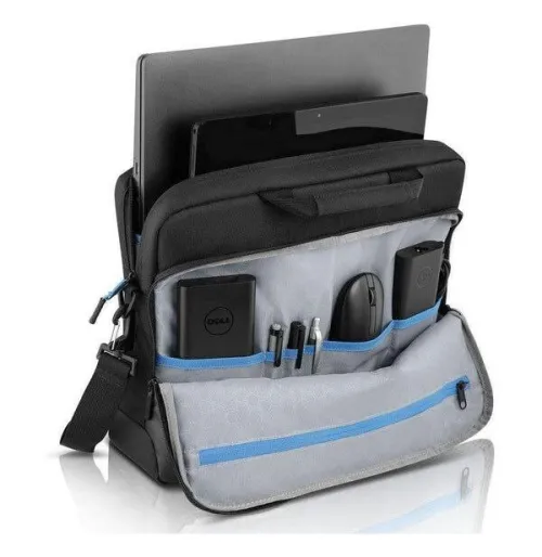 CARTABLE DELL ECOLOOP PRO SLIM BRIEFCASE - AI0414 - 15,6" - NYLEX - LAPTOP & DOCUMENTS - NOIR 