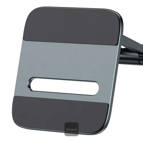 BASEUS DESKTOP BIAXIAL FOLDABLE METAL STAND - POUR TABLETTE - ALLIAGE ALUMINIUM - GRIS SIDÉRAL