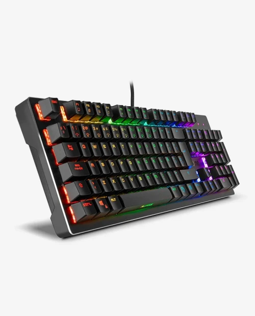 CLAVIER OZONE ALLIANCE - CLAVIER HYBRIDE MÉCANIQUE / MEMBRANE - RGB - AZERTY - ANTI-GHOSTING