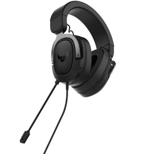 ASUS TUF GAMING H3 - CASQUE-MICRO FILAIRE - SURROUND 7.1 -METAL - PC / MAC / PS4 / XBOX 360 / SWITCH
