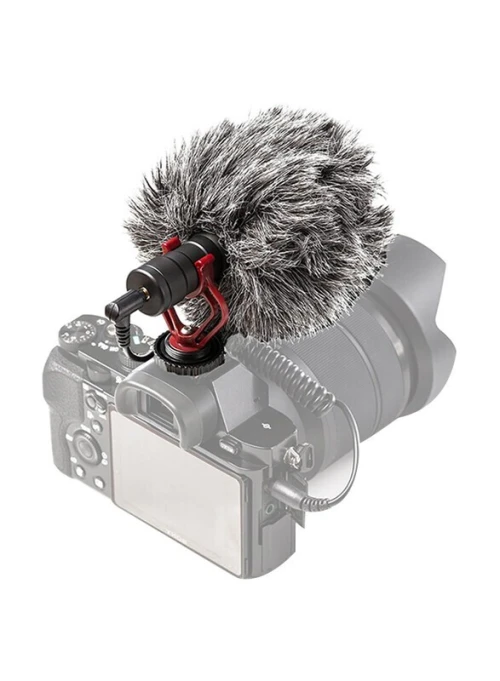 GOSMART MICROPHONE UNIVERSAL GS-MM1 - DIRECTIONNEL MULTIPLATEFORME - MÉTALLIQUE - 35 KHZ  -BLACK