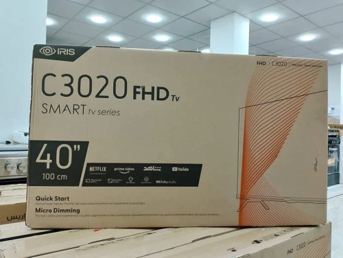 TV IRIS C3020 40" POUCES - SMART TÉLÉVISEUR FHD - QUICK START - MICRO DIMMING - HAUTE DÉFINITION 