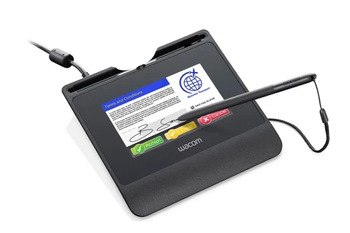 WACOM TABLETTE DE SIGNATURE STU-540 - 5" LCD TFT - STYLET - 800 x 480 PXLS - 2540 LPI - USB - NOIR
