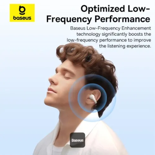 BASEUS EARPOD AIRGO AS01 ORIGINAL - BLUETOOTH 5.3 - RÉDUCTION DE BRUIT - 2MIC ENC HD - ÉTANCHE -