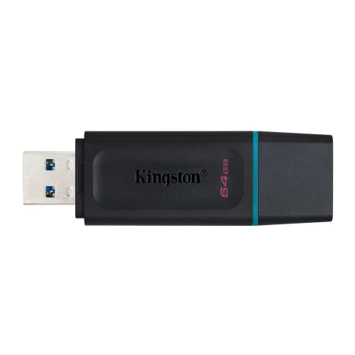 KINGSTON DATATRAVELER EXODIA - FALSH DISQUE 64GB - USB TYPE-A 3.2 - TRANSFERT RAPIDE - BLACK