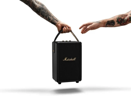 BAFFLE MARSHALL TUFTON - BLUETOOTH PORTABLE - MULTI-HÔTES - TRUE STEREOPHONIC - IMPERMÉABLE- NOIR