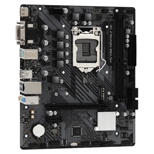 ASROCK H510M-HDV/M.2 SE - CARTE MÈRE MICRO ATX - SOCKET INTEL LGA1200 - DDR4 - M.2 NVME - PCIE 4.0 - BLACK