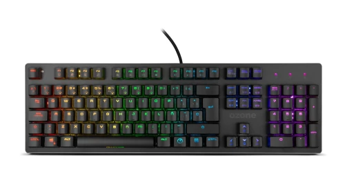 CLAVIER OZONE ALLIANCE - CLAVIER HYBRIDE MÉCANIQUE / MEMBRANE - RGB - AZERTY - ANTI-GHOSTING