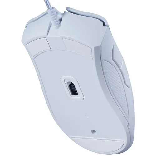 RAZER DEATHADDER ESSENTIAL - SOURIS GAMING FILAIRE - CAPTEUR OPTIQUE 6400 DPI - 5 BOUTONS PROGRAMMABLES - ÉCLAIRAGE VERT - BACLK & WHITE