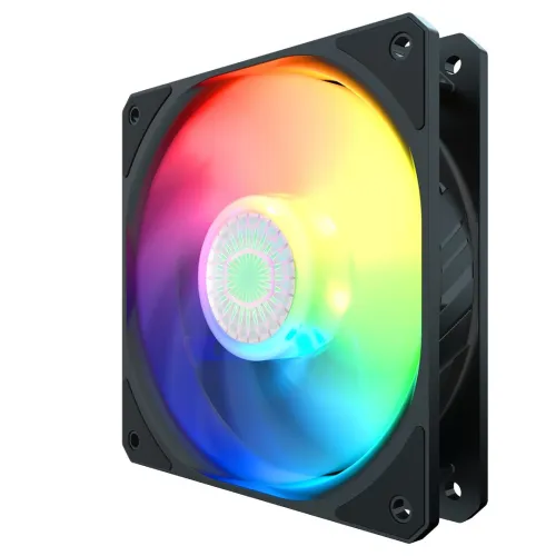 COOLER MASTER SICKEFLOW 120 ARGB - VENTILATEURS DE BOÎTIER 120 mm ARGB - 4 PINS 12 V -62 CFM -BLACK 