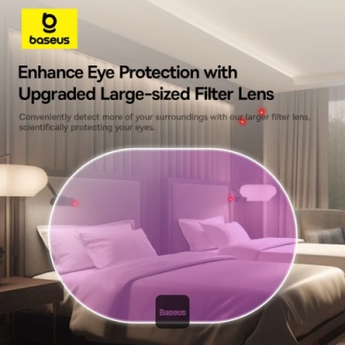 BASEUS HEYO CAMERA DETECTOR SERIE II - 3D SENSOR - LIGHTNING - ALARM MODE - ANTI-VOL -PORTABLE -NOIR
