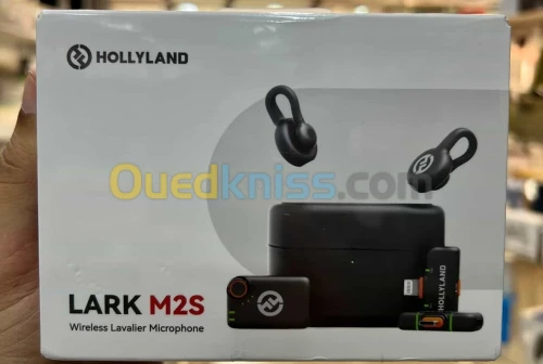 HOLLYLAND LARK M2S ULTIMATE COMBO - MICROPHONE SANS FIL - ULTRA-C - 2TX + 2RX + RX CAMERA - 2,4 GHZ