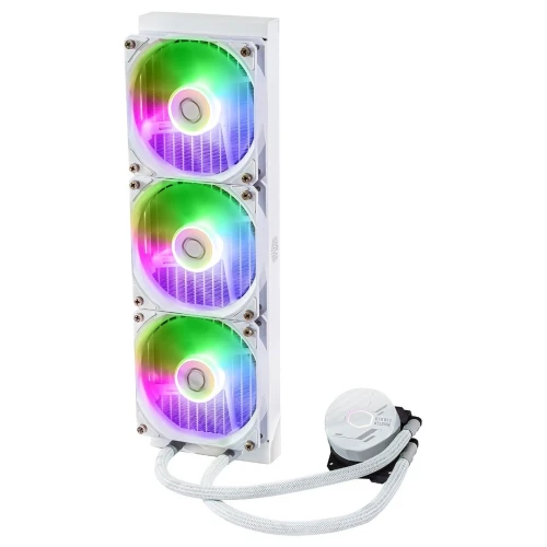 COOLER MASTER MASTERLIQUID 360L CORE ARGB - WATERCOOLING WHITE EDITION - INTEL ET AMD - 3 FAN 120 MM