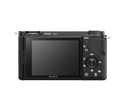 SONY ZV-E10 - APPAREIL PHOTO HYBRIDE 24.2 MP 4K + OBJECTIF E 16-50mm-LCD3" TACTILE -WI-FI -BLUETOOTH