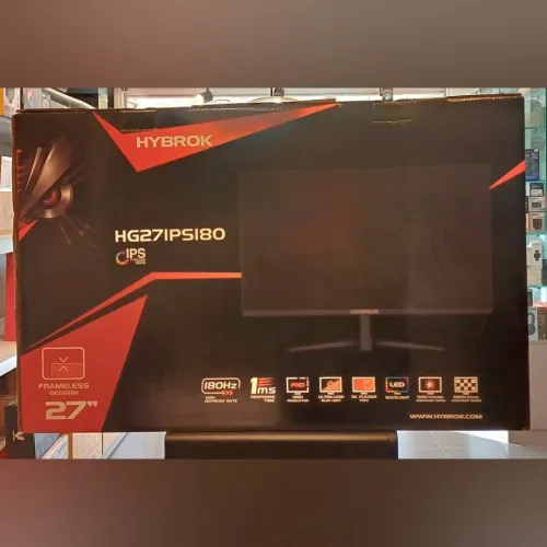 ECRAN HYBROK HG27IPS180 - 27" FHD - 180HZ - DALL IPS - 1MS - ADAPTIVE-SYNC - HDMI/VGA - BLACK