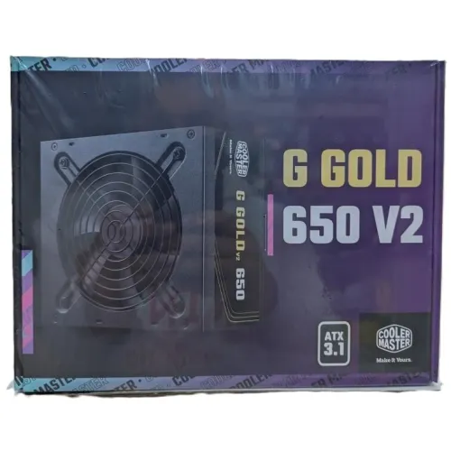 COOLER MASTER G GOLD 650W V2 - ALIMENTATION 80 PLUS GOLD - ATX 12V 3.1 PSU - HDB SILENCIEUX - NOIR  