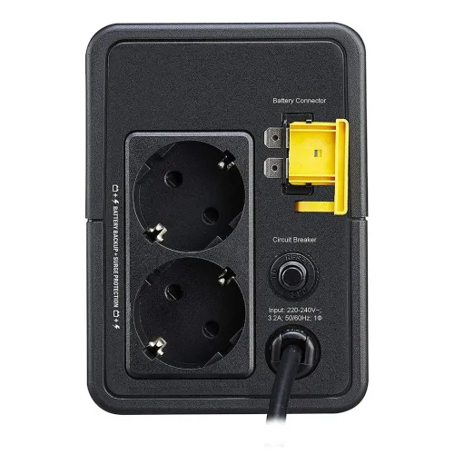 APC Easy UPS BVX700LI-GR - ONDULEUR 700VA - 360W - 2 X PRISES FR SCHUKO - LINE INTERACTIVE - BLACK