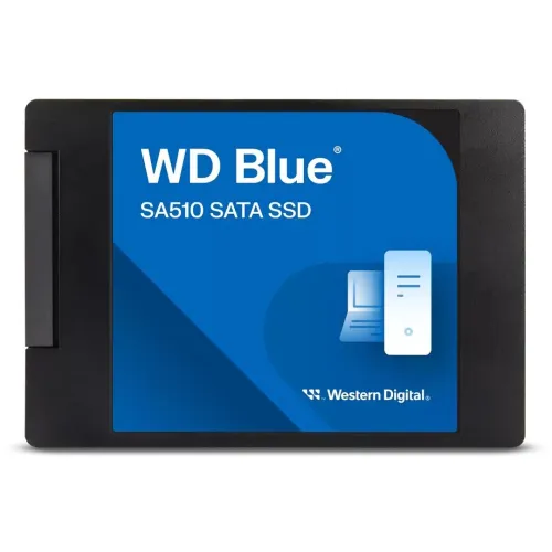 WD BLUE SA510 500GB - SSD SATA 2.5" - SATA 6GB/S - JUSQU'À 560 MO/S - NAND 3D - NOIR - PC - LAPTOP