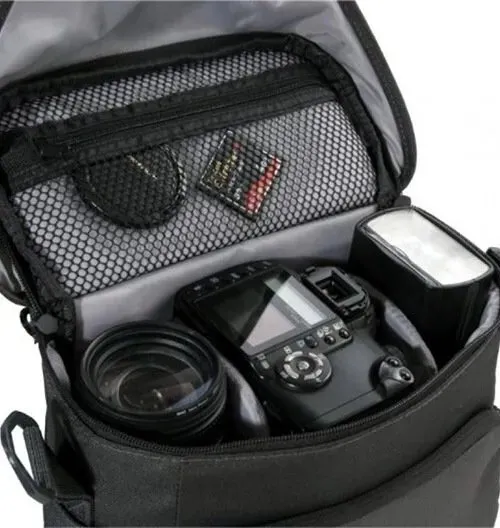 VANGUARD BIIN 25LC - SAC PHOTO - BLACK - FORMAT EPAULE/MAIN - PADDING INTERIEUR - POLYESTE
