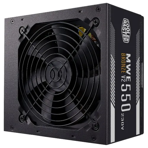 COOLER MASTER MWE 550W V2 - ALIMENTATION 80 PLUS BRONZE - DC TO CD - ATX12V - 2 X PCI-E 6 - NOIR