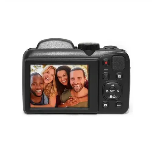 KODAK PIXPRO AZ255 - APPAREIL PHOTO NUMÉRIQUE - 16 MPXL - 24 MM  - 4 PILES AA - SD/SDHC - BLACK 